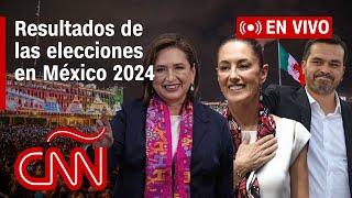 Así fue la jornada y los resultados de las elecciones en México 2024 Sheinbaum Gálvez y Máynez [upl. by Chlores]