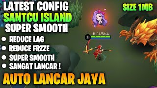 Map sanctum island super smooth  how to fix lag mlbb new update  config ml 60 fps [upl. by Eilac156]