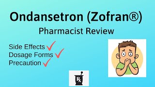 Ondansetron Zofran®  Ondansetron Side Effects Uses Precaution [upl. by Bauer772]