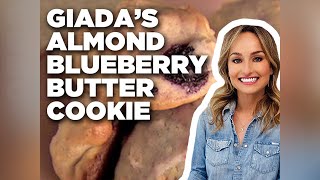 Giada De Laurentiis Almond Blueberry Butter Cookie  Everyday Italian  Food Network [upl. by Yhtac513]