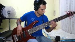 IRON MAIDEN  Rime Of The Ancient Mariner Bass Cover by Samael [upl. by Abagael206]