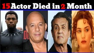 Hollywood Actor who Pass Away Recently 2000 to 2021 [upl. by Ehttam]