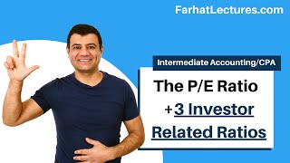 PE Ratio and 3 Investor Related Ratios explained [upl. by Ahseyt]