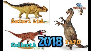 CollectA Safari amp Papo  NEUHEITEN 2018  Ein Überblick [upl. by Palladin]