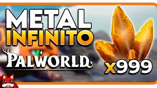 🦊 Cómo Conseguir METAL en PALWORLD Fácil y RAPIDO  Base De Metal [upl. by Carolina44]