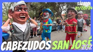 CABEZUDOS SAN JOSÉ Sábado de Fiestas  Zaragoza 2024 [upl. by Sezen]