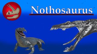 Nothosaurus  The Prehistoric Seal  Dino Basics [upl. by Coop340]