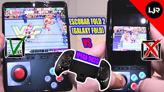 Escobar Fold 2Galaxy Fold VS iPega PG 9023 [upl. by Boigie]