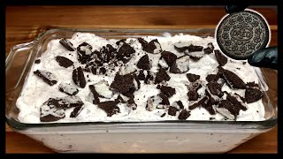 The Creamiest Homemade Oreo Ice Cream  Only 3 Ingredients [upl. by Abigael614]