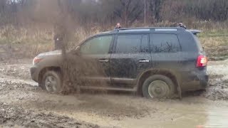 Toyota Land Cruiser 200  Hard Offroad 4x4 amp Mudding [upl. by Moazami509]