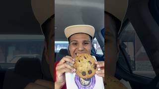 Trying Insomnia Cookies For Lunch🍪🤔 OVERHYPED food dessert cookies cookie foodreview [upl. by Ajnat626]