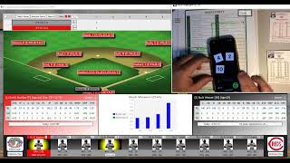 Batter Up Baseball DEMO  Full Game 1919 WS Game 9 Reds v White  Black Sox [upl. by Nivel]