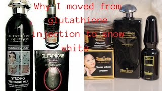 Why Move from Abebi White Glutathione Injection to Abebi White Gluta Black Strong Renewal SnowWhite [upl. by Agustin]