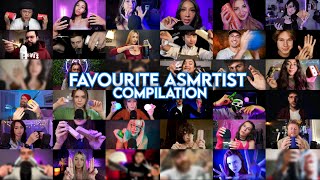 ASMR My Favourite Asmrtist Compilation 1 Hour [upl. by Ivey]