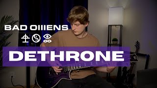 Dethrone  Bad Omens  Josh Tutewohl Guitar Cover [upl. by Tobey938]