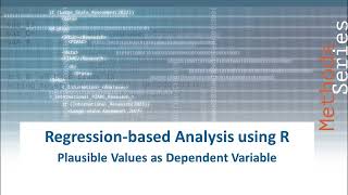 PIAAC Data Analyses Regressionbased Analysis using R – Plausible Values as Dependent Variable [upl. by Gillan]