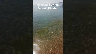 grecotel LUXME dama dama Faliraki Rhodes beach [upl. by Eda]