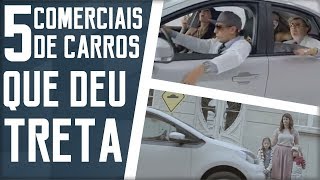 TOP 5 COMERCIAIS DE CARROS QUE PROVOCARAM OUTRAS MARCAS TRETA  Canal KMBR [upl. by Ainerol884]