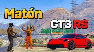 Pagan 20M Por Capturarme Y Huimos En El Porsche GT3 RS Gta Rp [upl. by Lleder]