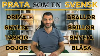 PRATA SOM EN SVENSK Ord svenskar använder vardagligt [upl. by Saunder]