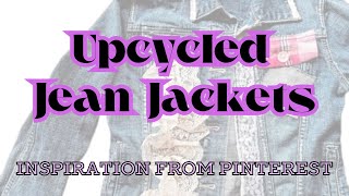 Upcycled Jean Jackets [upl. by Jarl]