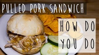 How to Make Pulled Pork in a Crock Pot  Easy SlowCooker Recipe [upl. by Queridas209]