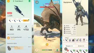 Monster Hunter Now 8 Diablos vs 8 Legiana Greatsword monsterhunter monsterhunternow mhnow [upl. by Aidole]