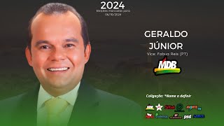 Jingles2024 Jingle Geraldo Júnior 2024  Eleições Municipais de Salvador [upl. by Awahsoj181]