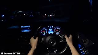 2016 MercedesBenz C300 Cabriolet A205 POV Night Drive [upl. by Munroe31]