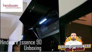 Stylish Kitchen Chimney 2021 Unboxing amp Installation Modular Kitchen Chimney Hindware Essence 90 [upl. by Eiramesor]