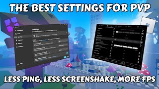 The BEST SETTINGS for Blox Fruits PVP Sensitivity Graphics and More [upl. by Brownley336]