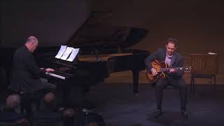 Jeremy Kahn and Andy Brown Jazz PianoGuitar Duet at PianoForte Chicago [upl. by Aynosal]