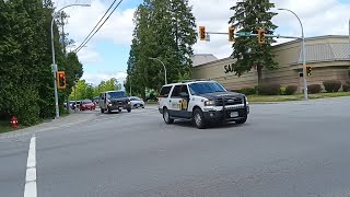 RARE BC Sheriff Prisoner Transport Escort [upl. by Vanna]