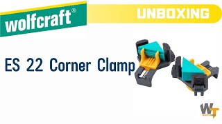 Wolfcraft ES 22 Corner Clamp unboxing [upl. by Stillas]