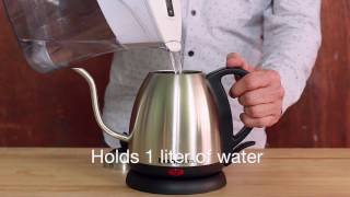 Bonavita® BV3825B Gooseneck Electric Kettle [upl. by Agretha261]