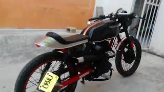 Honda cgl 125cc cafe racer modificado [upl. by Randee438]