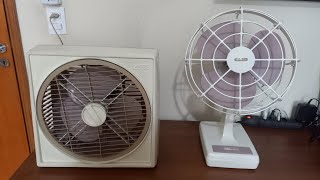 Circulador de ar Arno TC12 e ventilador de mesa Arno V12 Fan 12 [upl. by Drais]