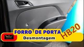 COMO desmontar o FORRO DE PORTA do HB20 Hyundai MARTELINHO de OURO funilaria e pintura AUTOMOTIVA [upl. by Ardiek204]