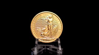 2022 Great Britain 1 oz Gold  Britannia  BU Coin [upl. by Delgado]