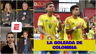 COLOMBIA GOLEÓ a Costa Rica y es LÍDER DEL GRUPO por encima de BRASIL en Copa América  Exclusivos [upl. by Nwahsirhc]