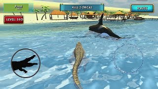 Crocodile Simulator Beach Hunt Android Gameplay 32 [upl. by Najib]