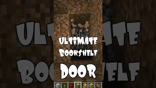 Bookshelf Door ✅️  MinecraftShorts [upl. by Ruben783]