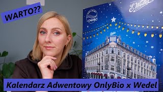 KALENDARZ ADWENTOWY ONLYBIO X WEDEL 2023🎁🍫 WARTO [upl. by Natika431]