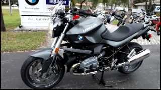 2012 BMW R1200R Low in Grey at Euro Cycles of Tampa Bay [upl. by Silma]