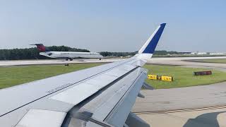 Delta A321 Takeoff from Atlanta HartsfieldJackson ATL International Airport [upl. by Simmonds]