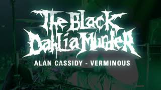 The Black Dahlia Murder  Verminous Alan Cassidy Drum Cam Live 2021 HD [upl. by Ellehcsar]