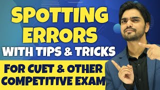 Error Detection And Correction  Spotting Errors  RulesConceptsEnglish  Error Detection In Hindi [upl. by Mauri]