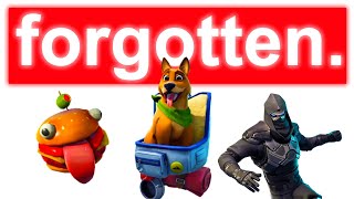 Fortnites Forgotten Cosmetics [upl. by Tish59]