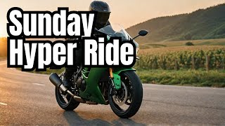 Kawasaki Ninja 1000SX Sunday Morning Hyper Ride 🔥😎 [upl. by Hallam]