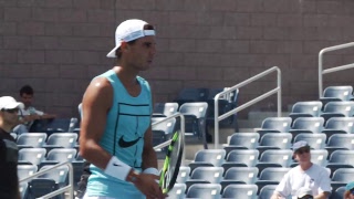 LIVE US Open Tennis 2017 Rafael Nadal Practice [upl. by Hamforrd]